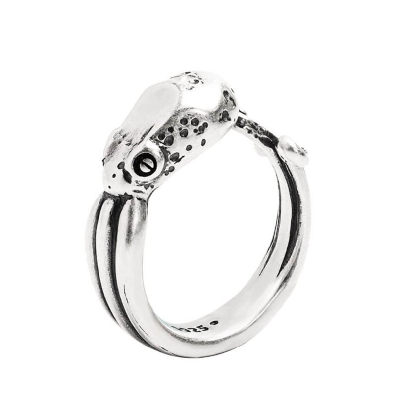 S925 Sterling Silver Original Octopus Open Ring