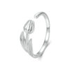 Original S925 Sterling Silver Tulip Open Ring