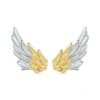 S925 Silver Original Electroplated Wing Stud Earrings