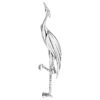 S925 Sterling Silver Original Design Red-crowned Crane Brooch