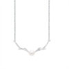 S925 Silver Original Design Simple Freshwater Pearl Necklace