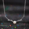 S925 Silver Original Design Simple Freshwater Pearl Necklace