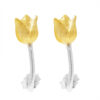 S925 Silver Original Design Tulip Stud Earrings