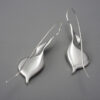 S925 Sterling Silver Calla Lily Ear Hooks