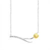 S925 Sterling Silver Original Simple Tulip Necklace