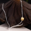 S925 Sterling Silver Original Simple Tulip Necklace