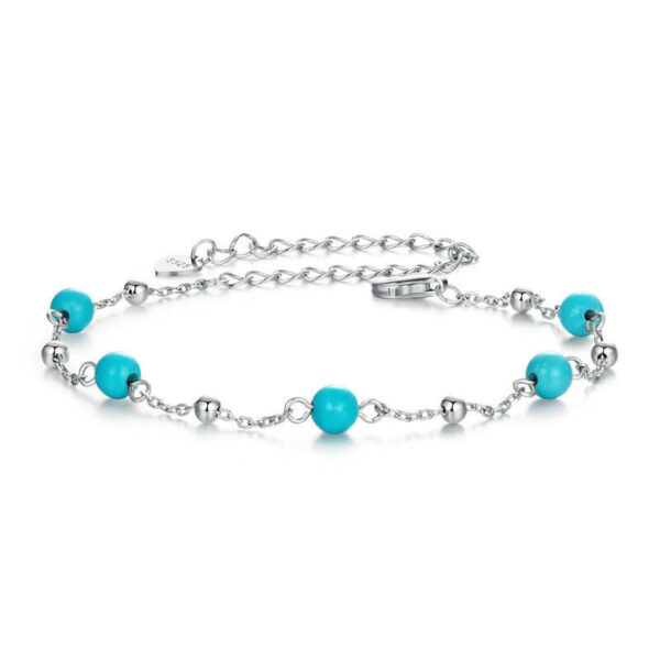 Original S925 Sterling Silver Turquoise Bracelet