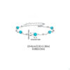 Original S925 Sterling Silver Turquoise Bracelet