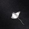 Original Sterling Silver Manta Brooch