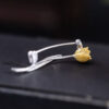 S925 Silver Original Simple Tulip Brooch