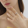 S925 Silver Original Wave Open Ring