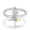 S925 Sterling Silver Christmas Tree Open Ring