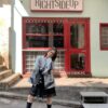 Light gray loose blazer