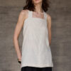 Summer Linen Halter-neck Backless Sexy Strap Resort-style Camisole