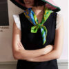 100% Mulberry Silk [Leisurely Spring Day] Scarf