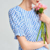 Summer Plaid Waist Dress