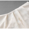 Elegant high-end embossed jacquard top and skirt two-piece set