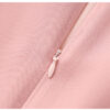 Commuting slimming diamond-encrusted round neck short-sleeved fishtail dress