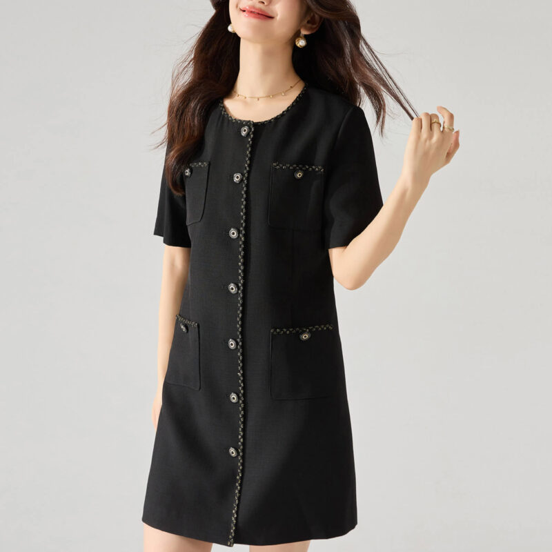 Summer French Style A-line Dress