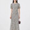 French style fashion slim and versatile short-sleeved dress
