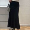 High-waisted slimming fishtail skirt
