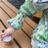 Printed loose lightweight breathable shirt