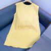 V-neck pullover vest elastic waist A-line casual shorts set