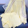 Lace stitching loose round neck blouse casual shorts set
