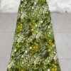 Vintage Tencel Linen Elastic High Waist Fishtail Skirt