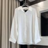 Hollow lace backless Tencel sunscreen long-sleeved shirt
