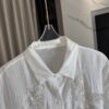 Tencel Sequin Embroidered Loose Sunscreen Shirt