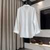 Tencel Sequin Embroidered Loose Sunscreen Shirt