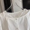 Fake two-piece lace shirt