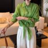 Elegant loose versatile shirt