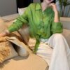 Elegant loose versatile shirt
