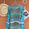 Light luxury and elegant ethnic style sun protection shirt