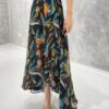 French style slim irregular skirt