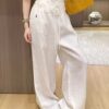 Simple style loose wide-leg casual pants