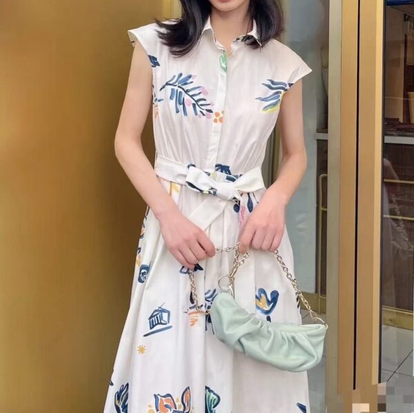 Versatile cotton dress (with belt)