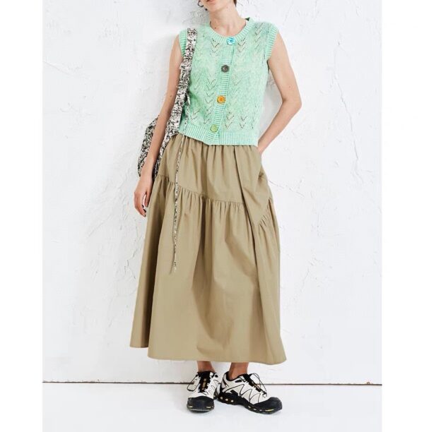 Irregular casual all-match skirt