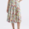 French high waist slim all-match skirt