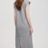 Simple round neck loose dress