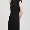 Simple round neck loose dress
