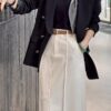 Light luxury straight skirt