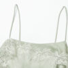 Acetate Lace Trim Spaghetti Strap Dre 13