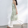 Acetate Lace Trim Spaghetti Strap Dre 3