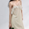 Acetate Lace Trim Spaghetti Strap Dre 7