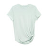 Antibacterial Cotton Linen Twist T shirt 1