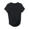 Antibacterial Cotton Linen Twist T shirt 3