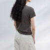 Antibacterial Cotton Linen Twist T shirt 7